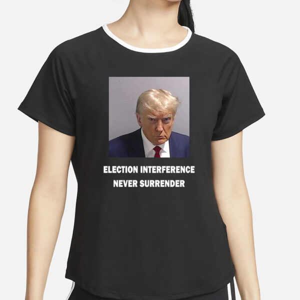 Trump Mugshot T-Shirt: Own the Iconic Image in Black - Image 2