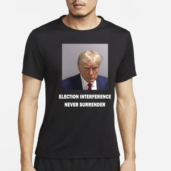 Trump Mugshot T-Shirt: Own the Iconic Image in Black