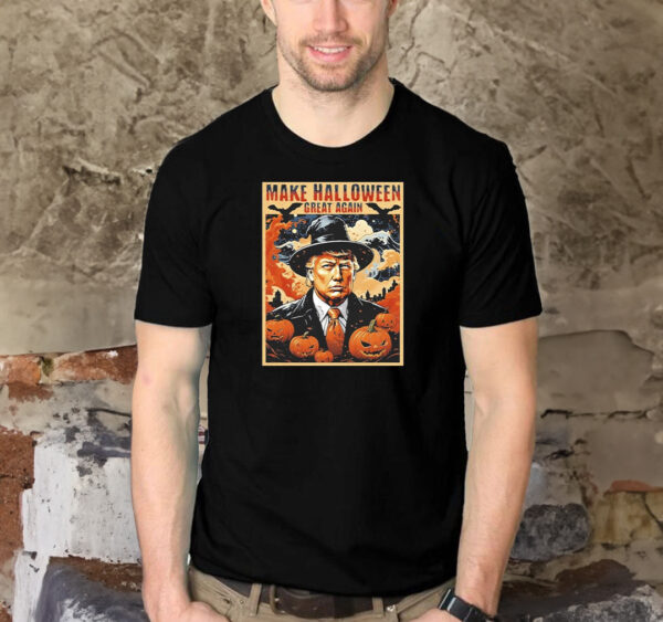 Trump Mugshot Halloween Shirt: Make Halloween Great Again 2023