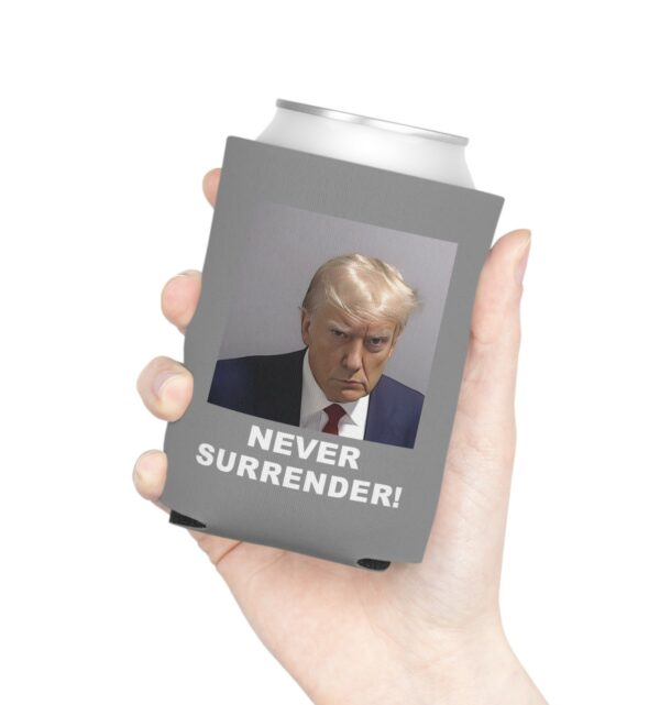 Trump Never Surrender Can Cooler: Keep Your Drinks Cold and Show Your Patriotism