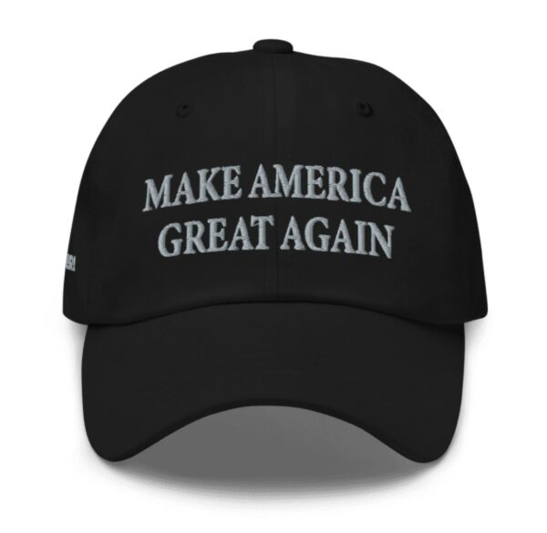 Trump Never Surrender Black MAGA Dad Hat