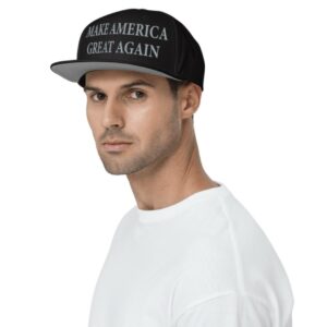 Trump Never Surrender Black MAGA Snapbacks Hats Cap