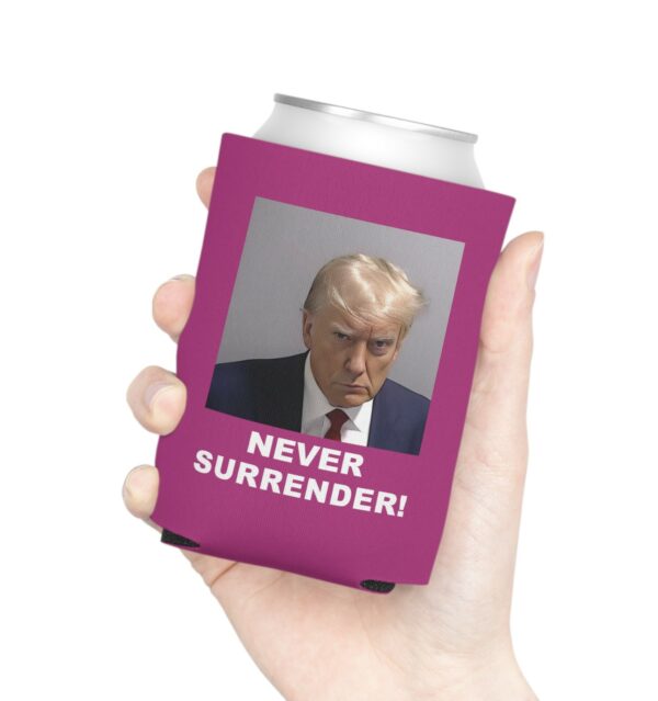 Trump Never Surrender Can Cooler: Keep Your Drinks Cold and Show Your Patriotism