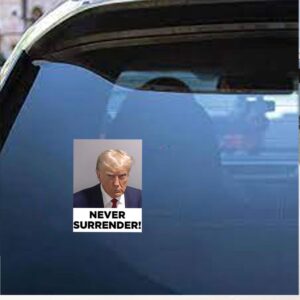 Trump Never Surrender Stickers