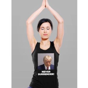 Trump Never Surrender Tank Top Shirts