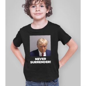 Trump Never Surrender V Neck Shirt