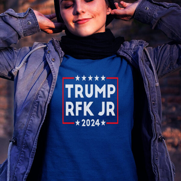 Trump RFK JR 2024: The Ultimate Political Statement T-Shirt - Image 2