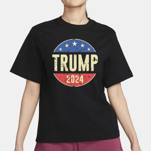 Show Your Support: Trump Round T-Shirt - Image 2