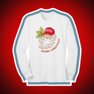 Trump Santa MAGA Long Sleeve T Shirts