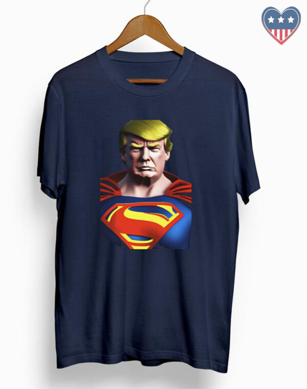 Show Your Patriotism with the Trump Superman MAGA Shirt - Image 2