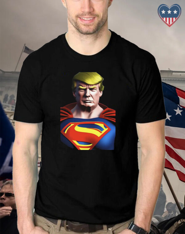 Show Your Patriotism with the Trump Superman MAGA Shirt