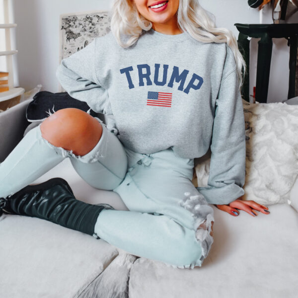 Show Your Support: Trump 2024 Pro Trump Pro America Sweatshirt