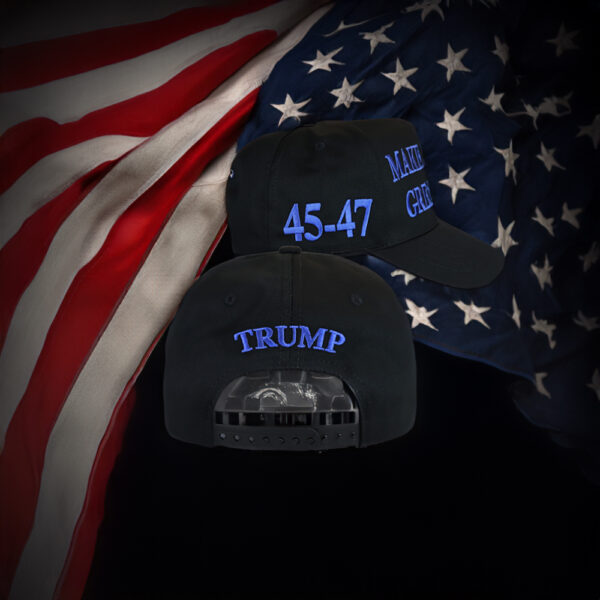 Show Your Support: Trump 2024 Thin Blue Line MAGA Hat - Image 4