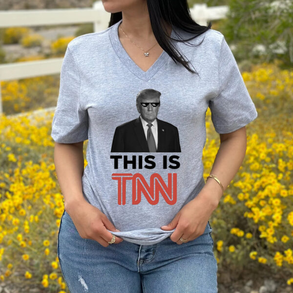 Trump This Is TNN V-Neck: Show Your Support in Style