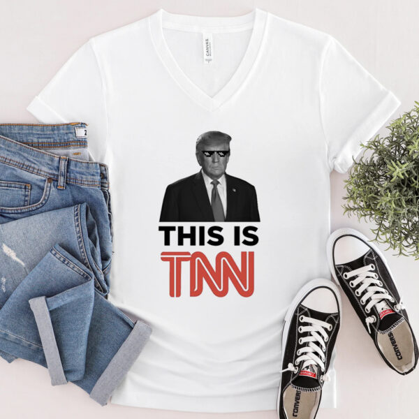 Trump This Is TNN V-Neck: Show Your Support in Style - Image 2