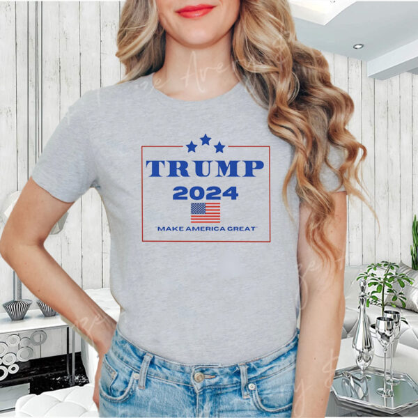 Trump Triumph 2024: Show Your MAGA Pride with Our Exclusive T-Shirt - Image 2