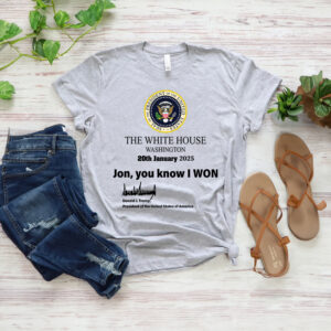 Trump White House Washington 20th January 2025 T Shirt