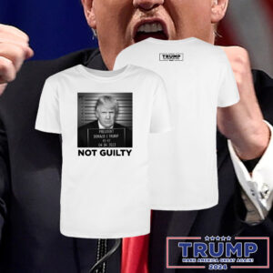 Trump campaign selling T shirt with fake mug shot