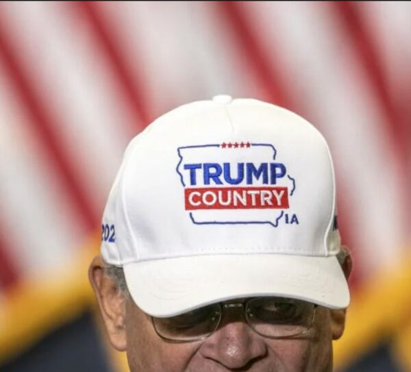 Show Your Trump Pride with the Embroidered Trump Country Iowa Hat