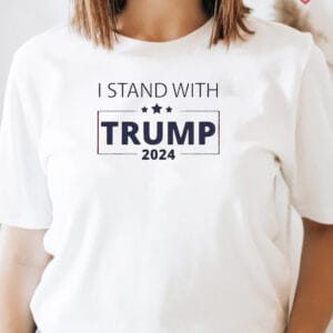 Trump not guilty I stand with Trump free Trump 2024 shirts