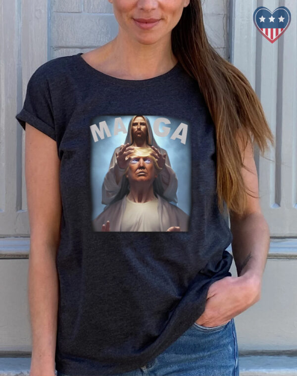 Trump the Chosen One: Show Your MAGA Pride with Our Exclusive Shirt - Image 2