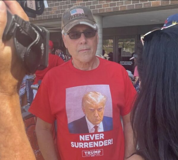 Trump Indictments and Mug Shot Shirt Fuel Supporter Anger and Rally Support