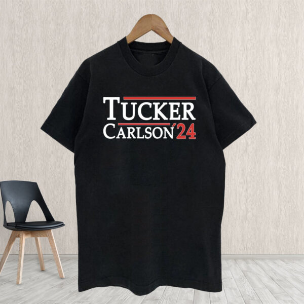 Tucker Carlson 2024: Show Your Patriotic Support with Our Exclusive US Flag Shirt