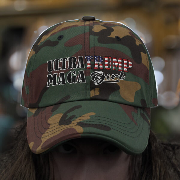 ULTRA MAGA Trump Girl 2024 Dad Hat: Show Your Support in Style