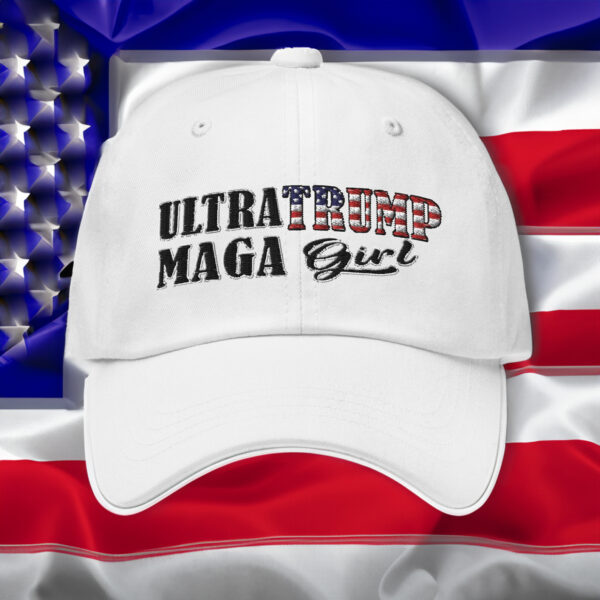 ULTRA MAGA Trump Girl 2024 Dad Hat: Show Your Support in Style - Image 3