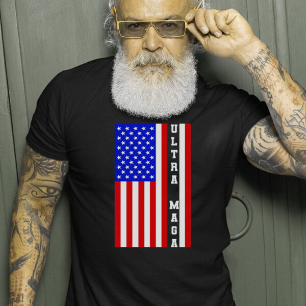 Show Your Patriotism: Ultra MAGA Trump 2024 T-Shirt