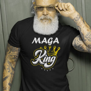 Ultra MAGA King Crown USA Trump 2024 Anti Biden T Shirts