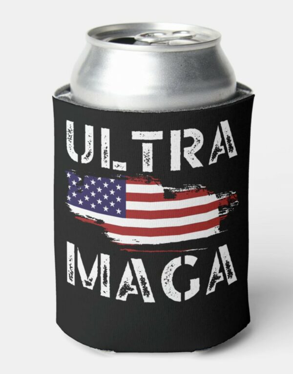 Ultra MAGA American Can Cooler: Show Your Republican Pride - Image 2