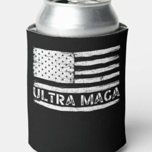 Ultra MAGA Trump Maga Republican gifts American Can Cooler