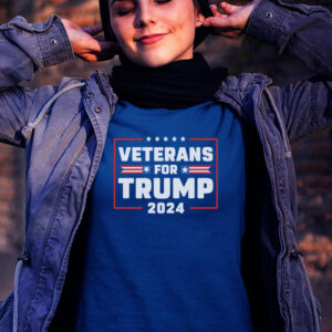 Veterans For Trump 2024 T Shirts