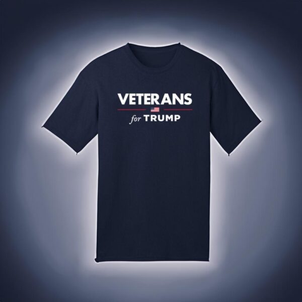 Veterans for Trump 2024: Premium Patriotic T-Shirt