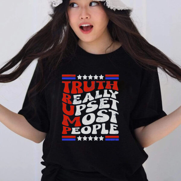 Groovy Truth T-Shirt: Express Your Support for Trump 2024