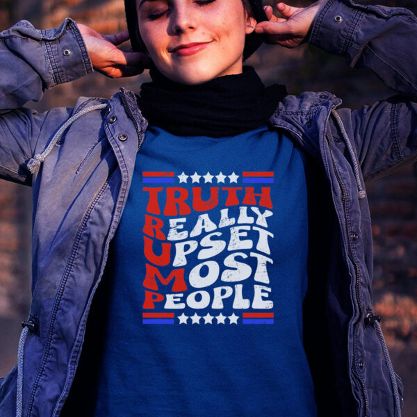 Groovy Truth T-Shirt: Express Your Support for Trump 2024 - Image 2