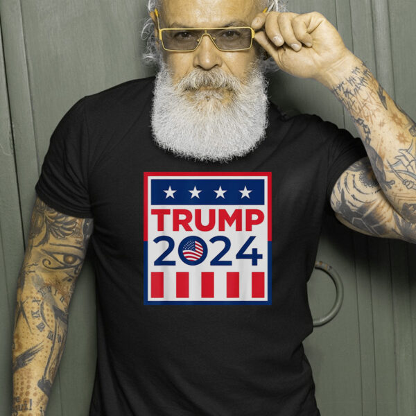 Vote Trump 2024: Patriotic Republican Voter USA T-Shirt