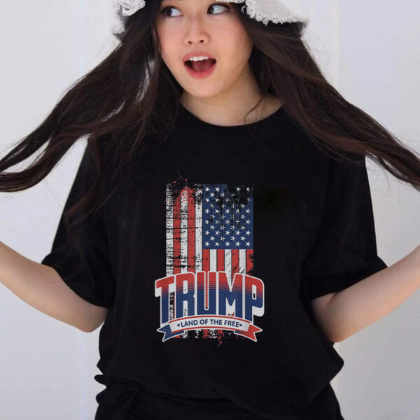 Vote Trump 2024: Patriotic Republican Voter USA T-Shirt - Image 2