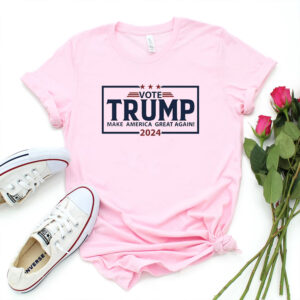 Vote Trump make America great again 2024 support Trump with this vote Trump T shirt