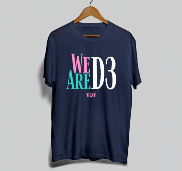 We Are D3: The Ultimate T-Shirt for Basketball Enthusiasts