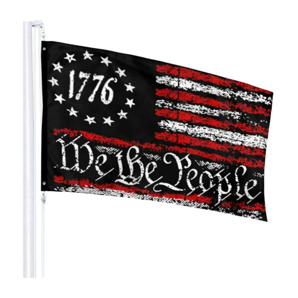 Vintage American Pride: We The People 1776 USA Flag