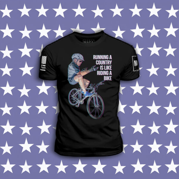 Biden Bike: Riding a Country Like a Bike T-Shirt