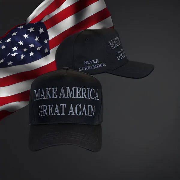 Where Buy Trump Never Surrender Black MAGA Hat