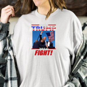 FIGHT Donald Trump T-shirt PNG Files, Trump 2024 T-Shirt Design