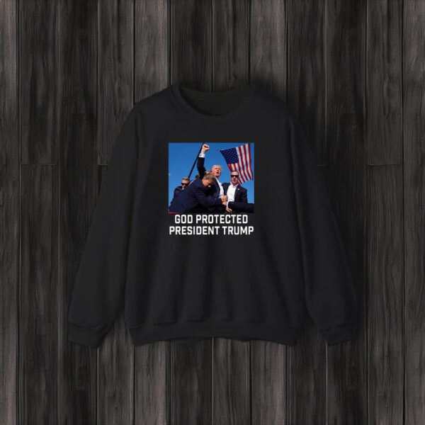 God Protected President Trump T-Shirt