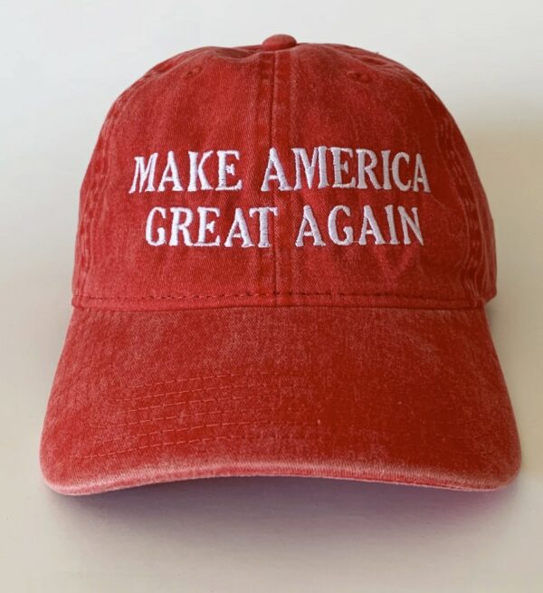 Make America Great Again Embroidered Washed Cap MAGA Hat Patriot cap Cotton Cap Dad Hat