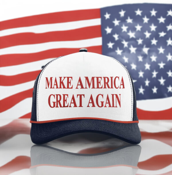 Official Trump Independece Day Maga Trucker Hat Us