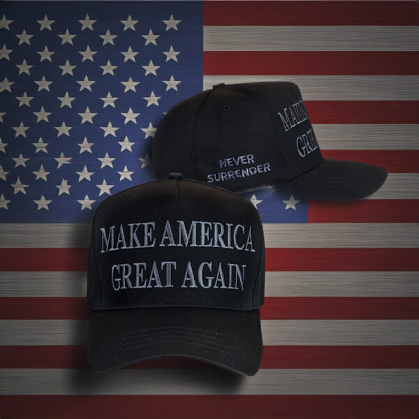 This is the fighter America needs Never Surrender MAGA Hat