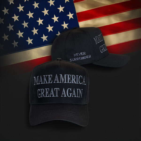 This is the fighter America needs Never Surrender MAGA Hats